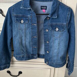 Girl's Denim Jacket Size 10/12 (large) from Children's Place